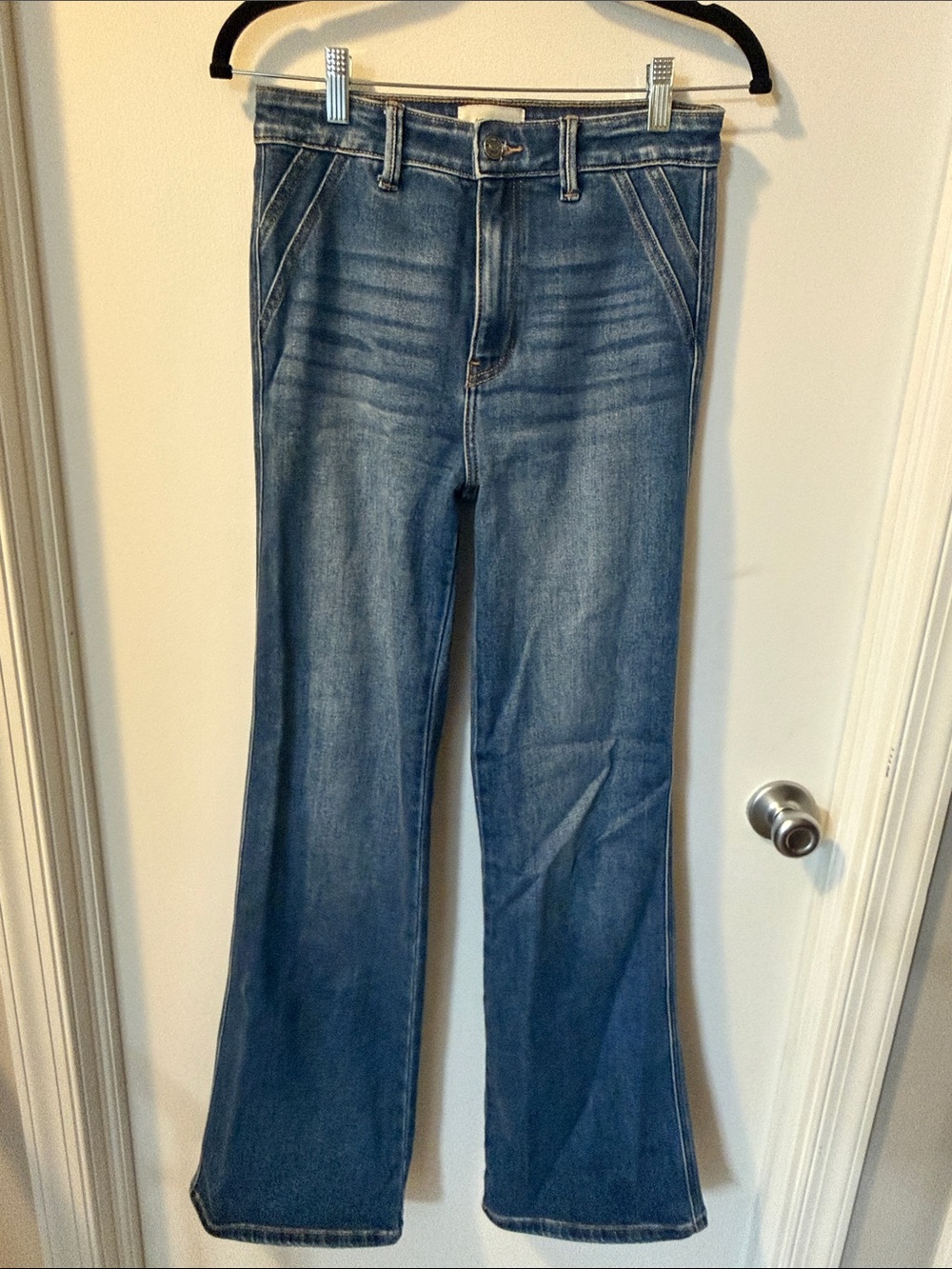 Women’s Kan Can Blue Denim Flare Jeans size 5 / 26